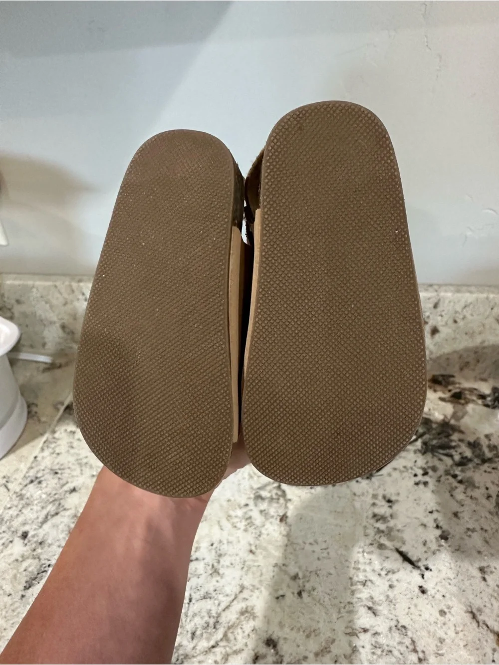 Old Navy Kids Tan Double-Buckle Sandals